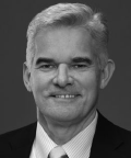 Portrait of Marcus Meadows-Smith black and white
